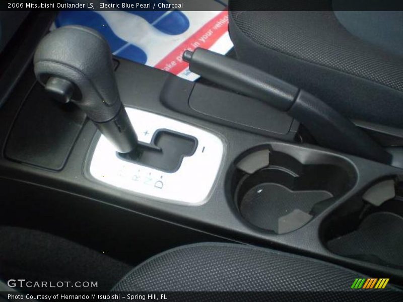 Electric Blue Pearl / Charcoal 2006 Mitsubishi Outlander LS