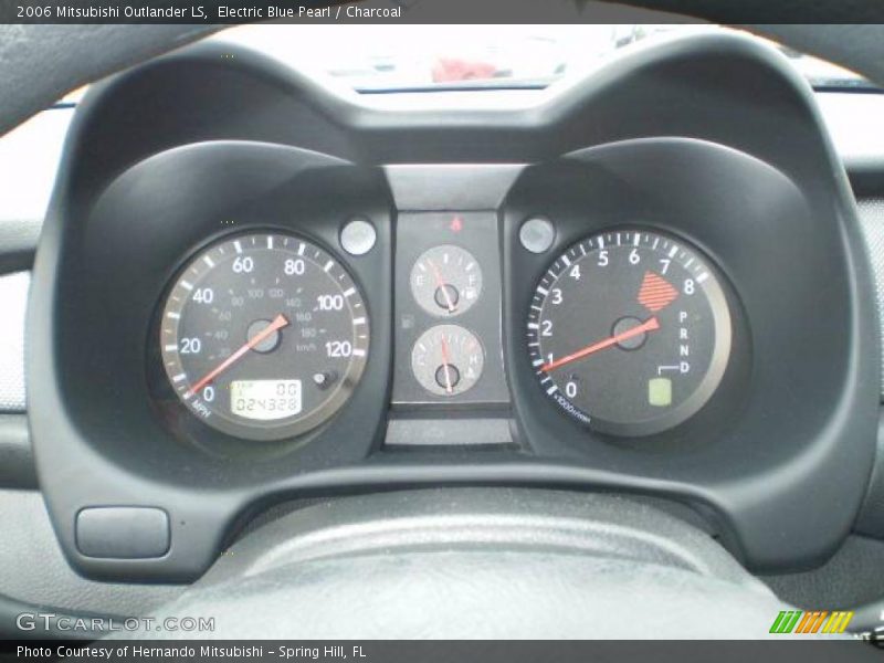 Electric Blue Pearl / Charcoal 2006 Mitsubishi Outlander LS