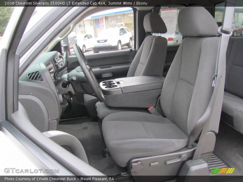 Summit White / Ebony 2008 Chevrolet Silverado 3500HD LT Extended Cab 4x4