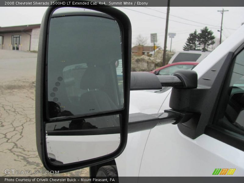 Summit White / Ebony 2008 Chevrolet Silverado 3500HD LT Extended Cab 4x4