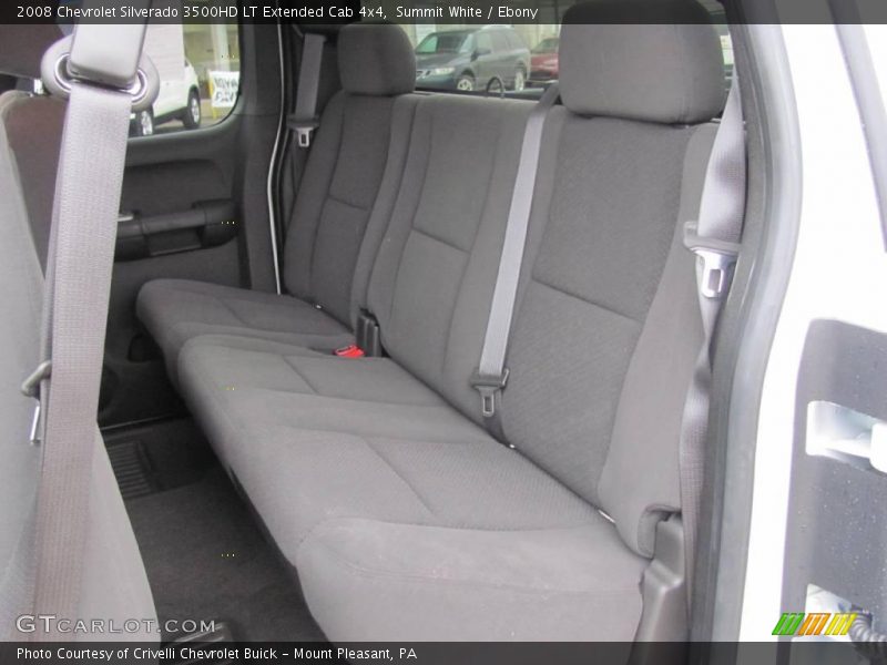 Summit White / Ebony 2008 Chevrolet Silverado 3500HD LT Extended Cab 4x4
