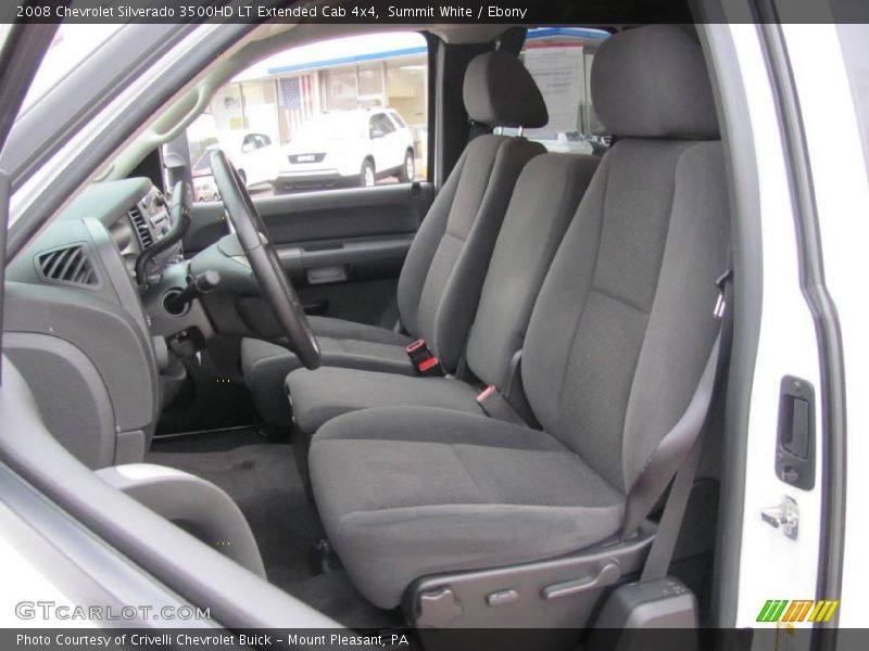Summit White / Ebony 2008 Chevrolet Silverado 3500HD LT Extended Cab 4x4