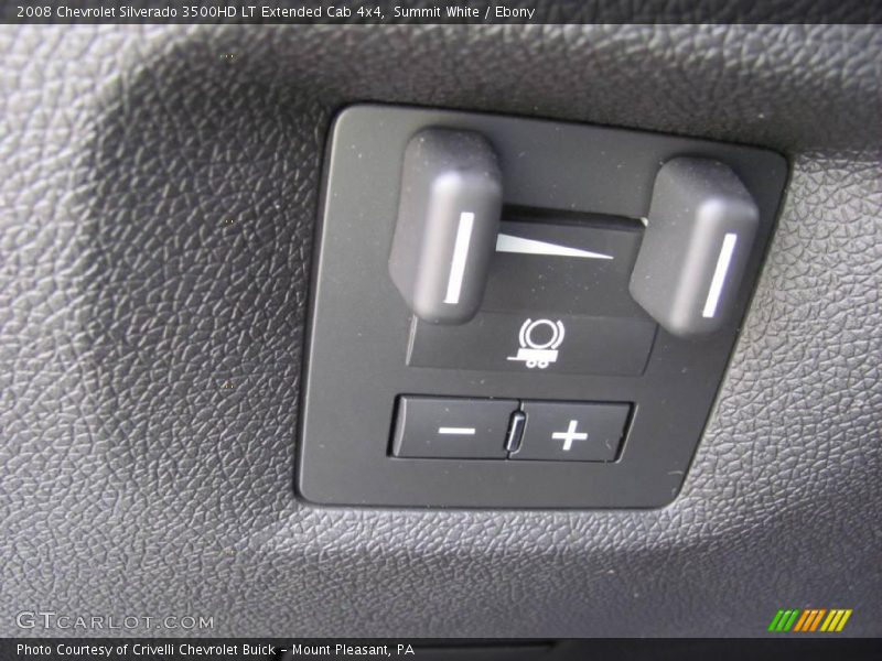 Summit White / Ebony 2008 Chevrolet Silverado 3500HD LT Extended Cab 4x4