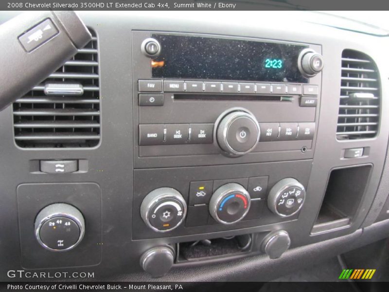 Summit White / Ebony 2008 Chevrolet Silverado 3500HD LT Extended Cab 4x4