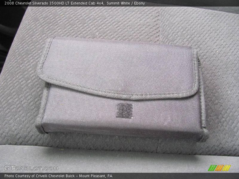 Summit White / Ebony 2008 Chevrolet Silverado 3500HD LT Extended Cab 4x4