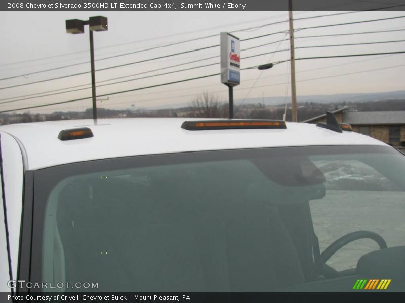 Summit White / Ebony 2008 Chevrolet Silverado 3500HD LT Extended Cab 4x4