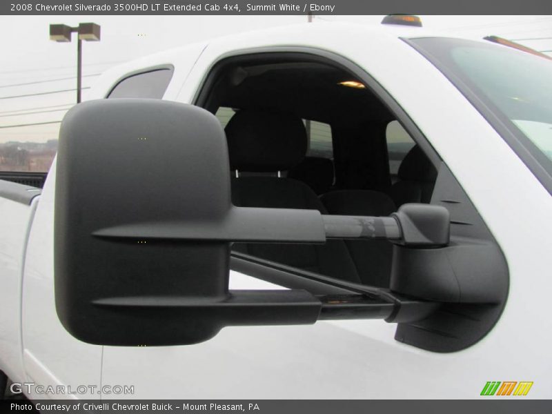 Summit White / Ebony 2008 Chevrolet Silverado 3500HD LT Extended Cab 4x4