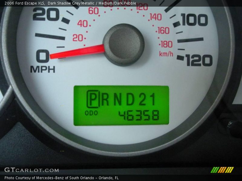 Dark Shadow Grey Metallic / Medium/Dark Pebble 2006 Ford Escape XLS