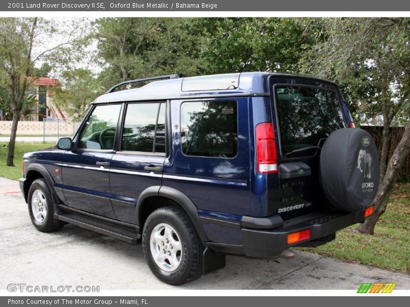 Oxford Blue Metallic / Bahama Beige 2001 Land Rover Discovery II SE