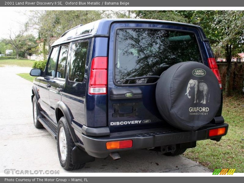 Oxford Blue Metallic / Bahama Beige 2001 Land Rover Discovery II SE