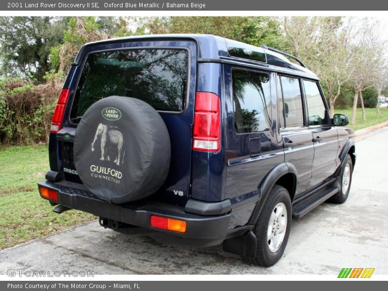Oxford Blue Metallic / Bahama Beige 2001 Land Rover Discovery II SE