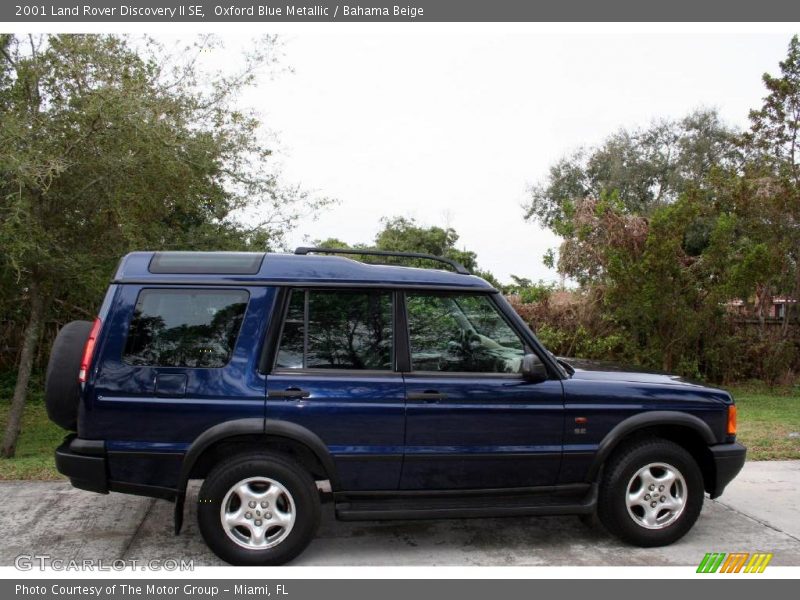 Oxford Blue Metallic / Bahama Beige 2001 Land Rover Discovery II SE