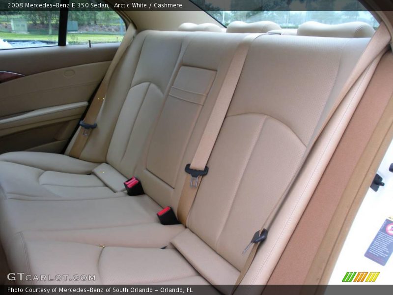 Arctic White / Cashmere 2008 Mercedes-Benz E 350 Sedan