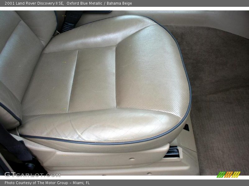 Oxford Blue Metallic / Bahama Beige 2001 Land Rover Discovery II SE