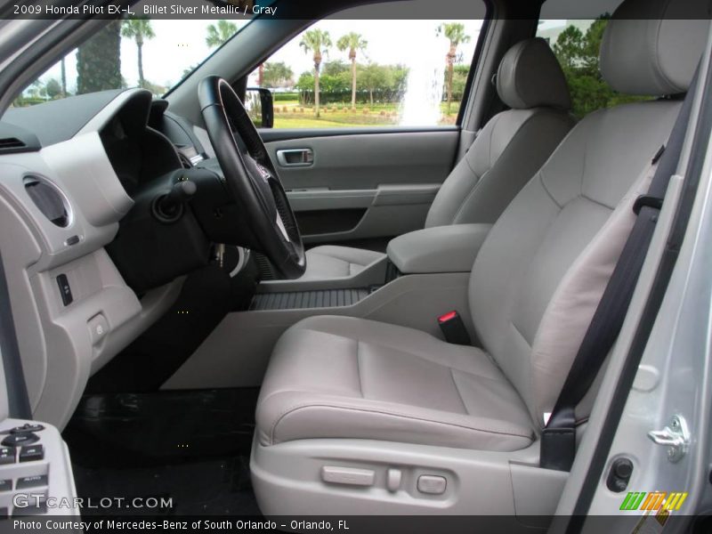 Billet Silver Metallic / Gray 2009 Honda Pilot EX-L