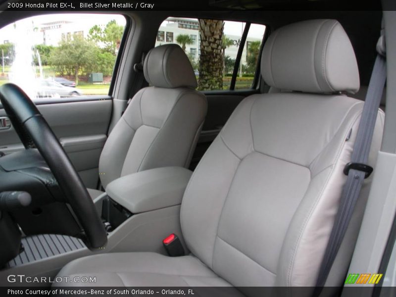Billet Silver Metallic / Gray 2009 Honda Pilot EX-L
