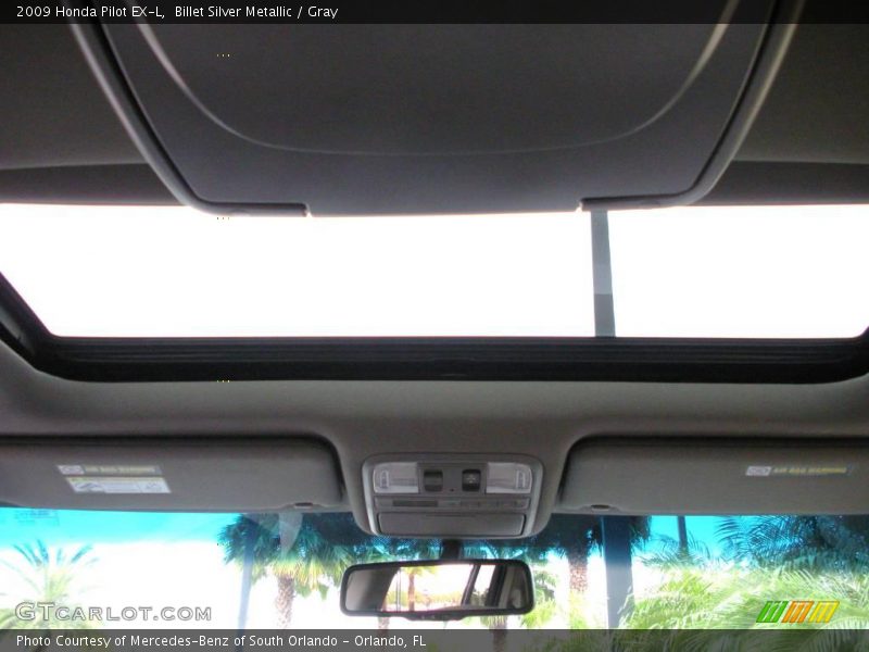 Billet Silver Metallic / Gray 2009 Honda Pilot EX-L