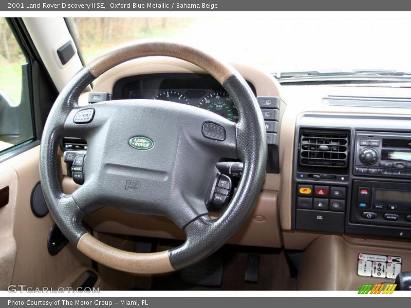 Oxford Blue Metallic / Bahama Beige 2001 Land Rover Discovery II SE