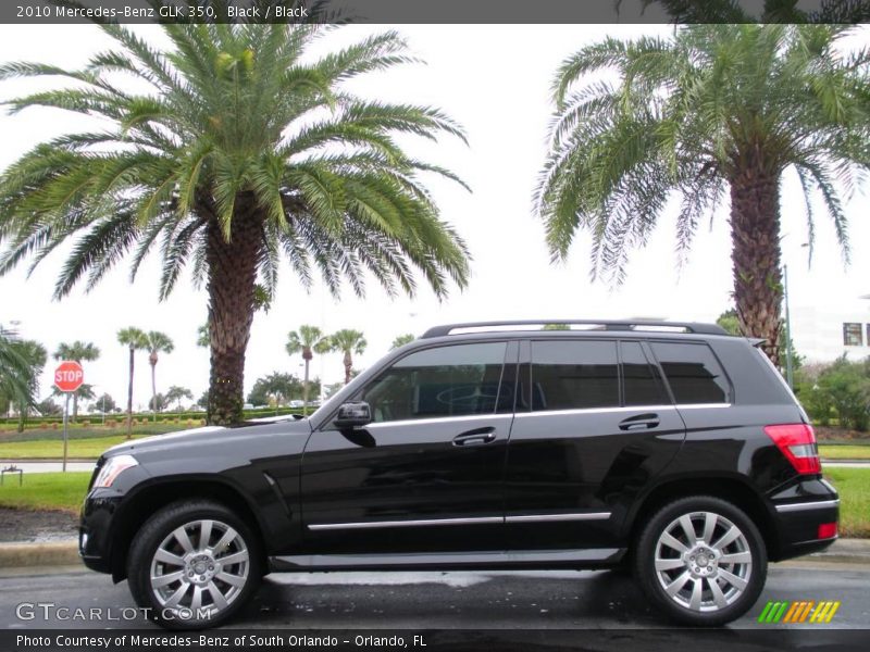 Black / Black 2010 Mercedes-Benz GLK 350