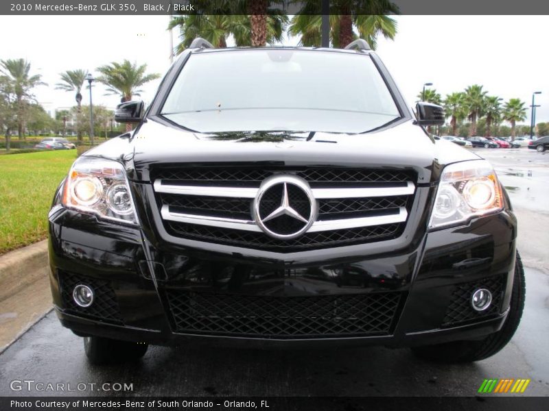 Black / Black 2010 Mercedes-Benz GLK 350
