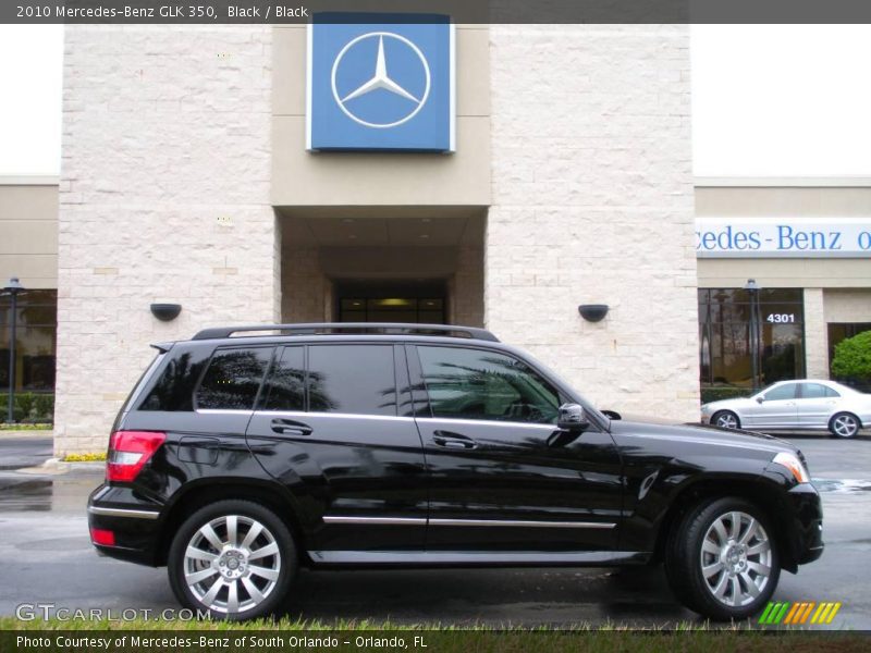 Black / Black 2010 Mercedes-Benz GLK 350