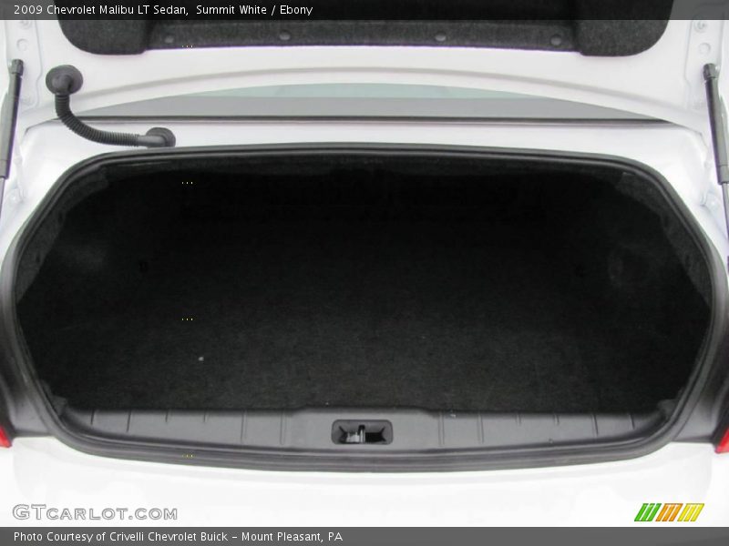Summit White / Ebony 2009 Chevrolet Malibu LT Sedan
