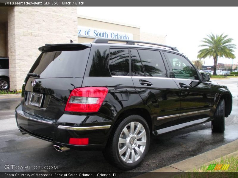 Black / Black 2010 Mercedes-Benz GLK 350