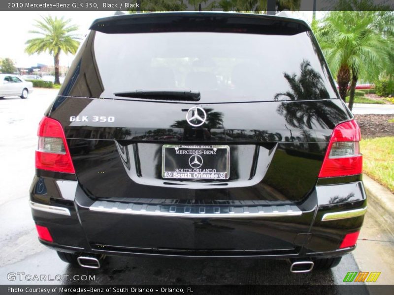 Black / Black 2010 Mercedes-Benz GLK 350