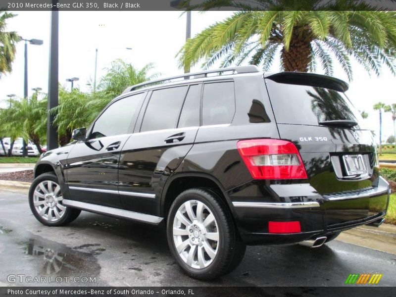 Black / Black 2010 Mercedes-Benz GLK 350