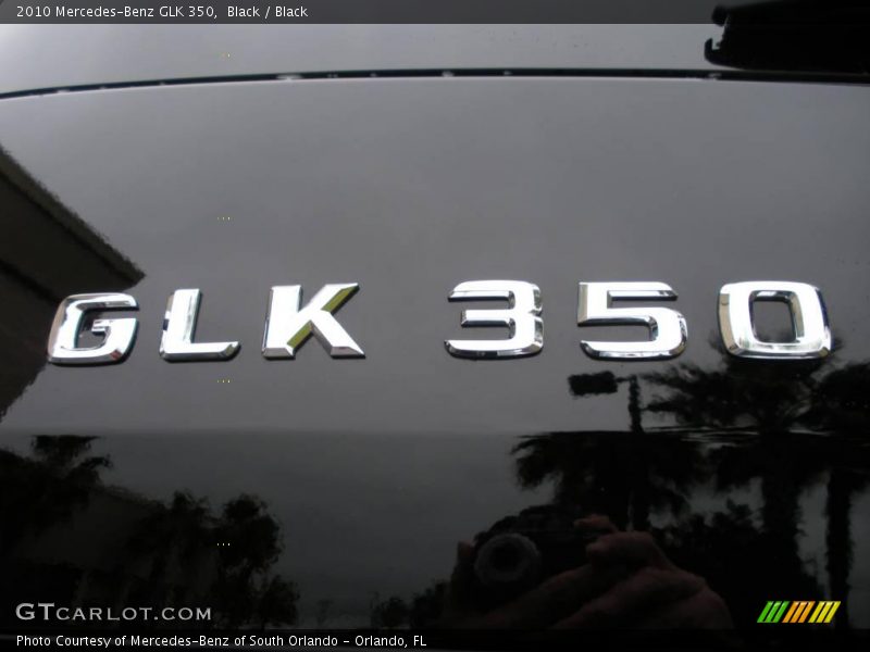 Black / Black 2010 Mercedes-Benz GLK 350