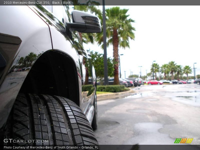 Black / Black 2010 Mercedes-Benz GLK 350