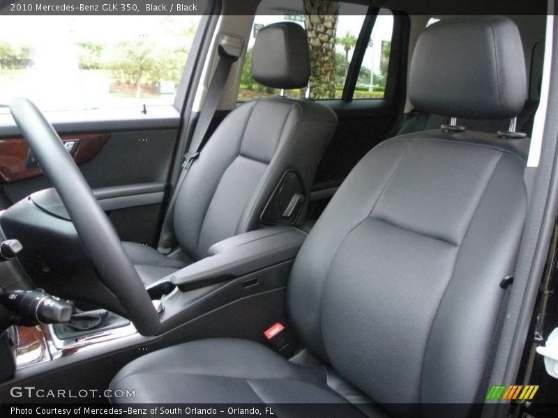 Black / Black 2010 Mercedes-Benz GLK 350