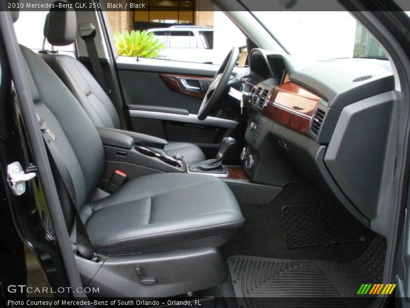 Black / Black 2010 Mercedes-Benz GLK 350
