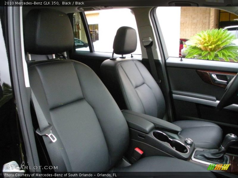 Black / Black 2010 Mercedes-Benz GLK 350