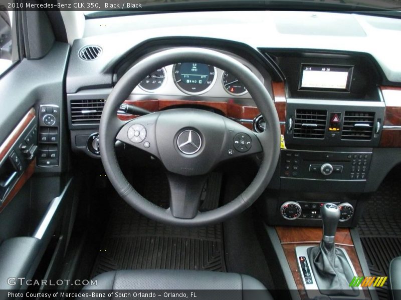Black / Black 2010 Mercedes-Benz GLK 350