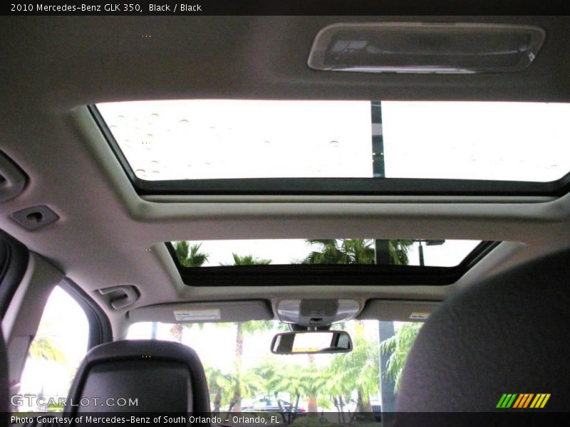 Black / Black 2010 Mercedes-Benz GLK 350