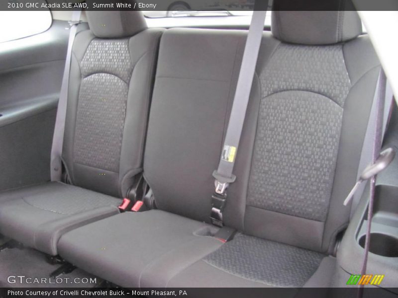 Summit White / Ebony 2010 GMC Acadia SLE AWD