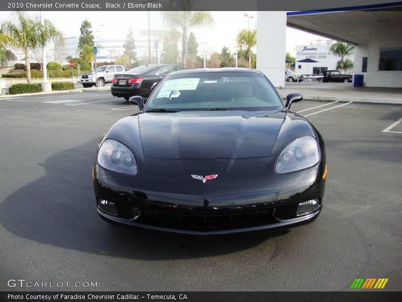 Black / Ebony Black 2010 Chevrolet Corvette Coupe
