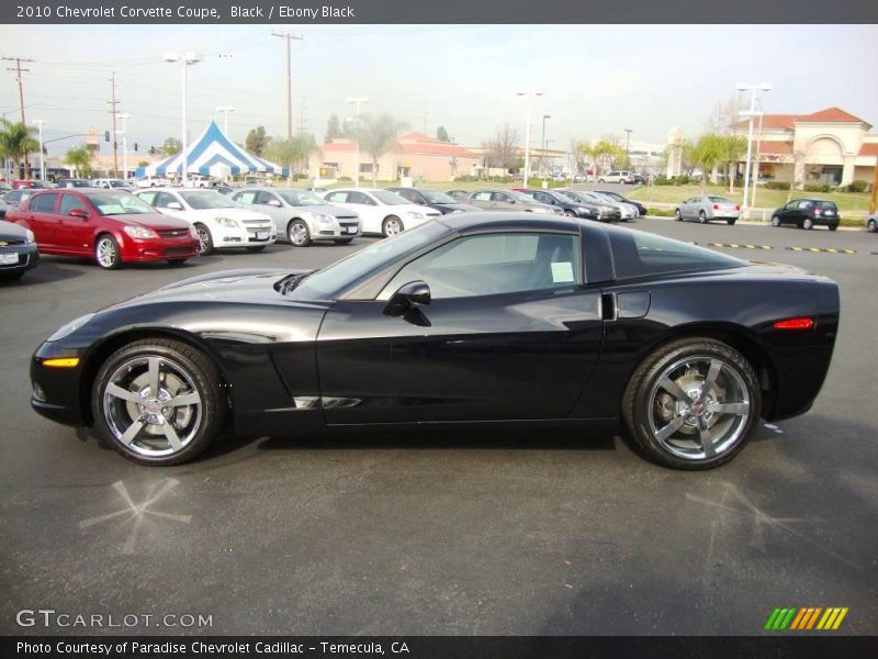 Black / Ebony Black 2010 Chevrolet Corvette Coupe