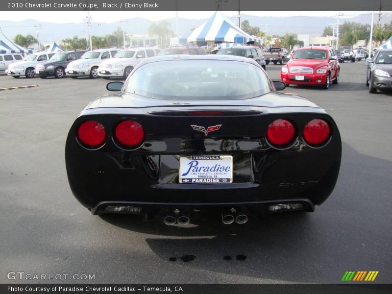 Black / Ebony Black 2010 Chevrolet Corvette Coupe