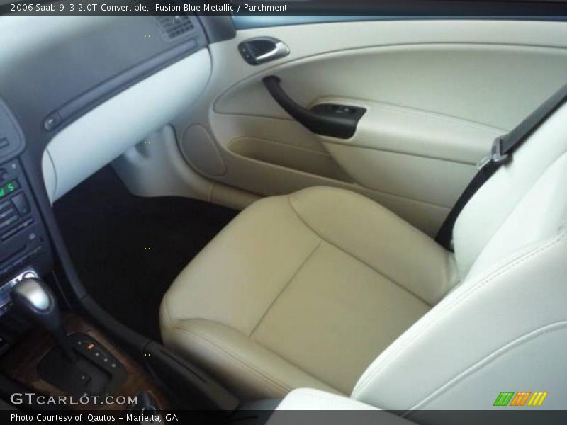 Fusion Blue Metallic / Parchment 2006 Saab 9-3 2.0T Convertible