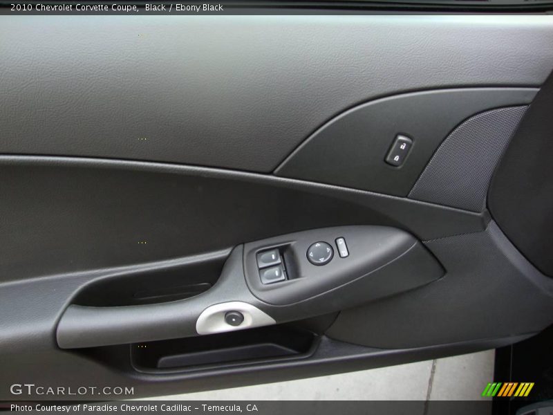 Black / Ebony Black 2010 Chevrolet Corvette Coupe