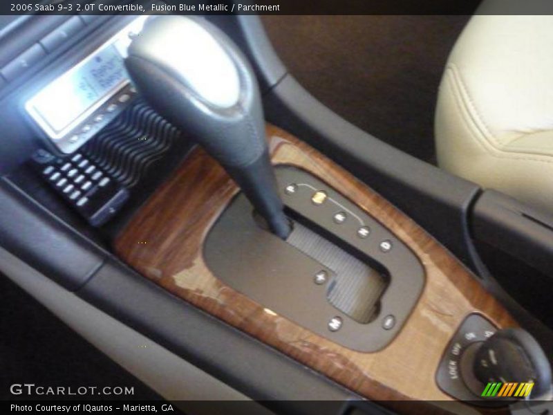 Fusion Blue Metallic / Parchment 2006 Saab 9-3 2.0T Convertible