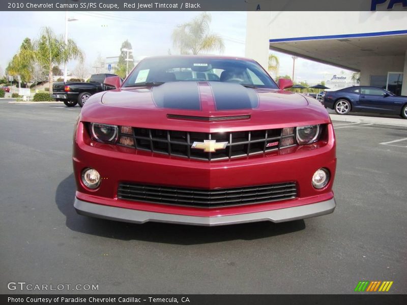 Red Jewel Tintcoat / Black 2010 Chevrolet Camaro SS/RS Coupe