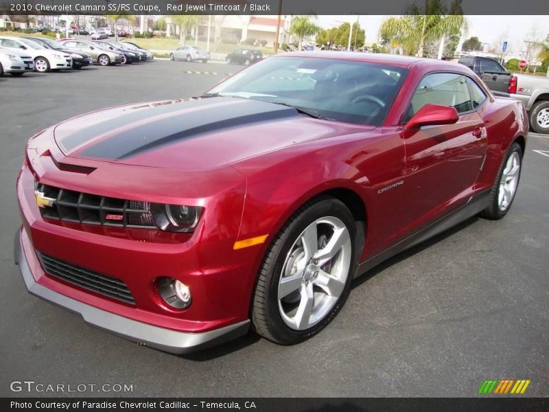 Red Jewel Tintcoat / Black 2010 Chevrolet Camaro SS/RS Coupe
