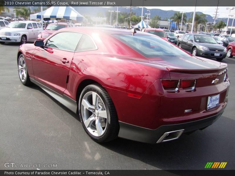 Red Jewel Tintcoat / Black 2010 Chevrolet Camaro SS/RS Coupe