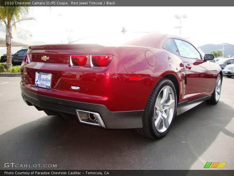 Red Jewel Tintcoat / Black 2010 Chevrolet Camaro SS/RS Coupe