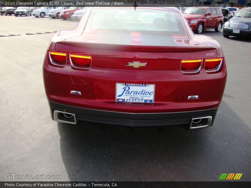 Red Jewel Tintcoat / Black 2010 Chevrolet Camaro SS/RS Coupe