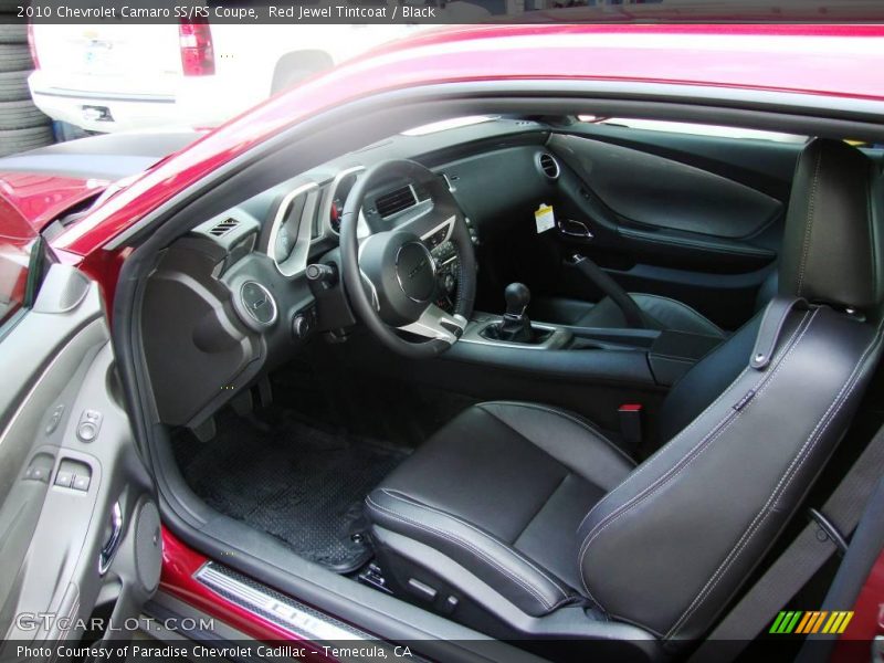 Red Jewel Tintcoat / Black 2010 Chevrolet Camaro SS/RS Coupe