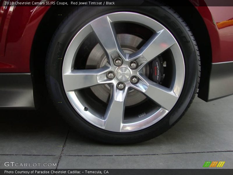 Red Jewel Tintcoat / Black 2010 Chevrolet Camaro SS/RS Coupe